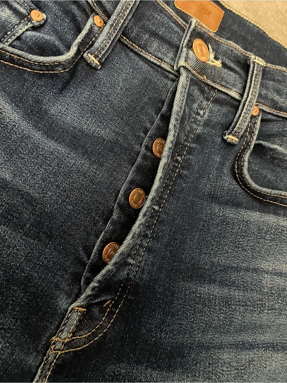 Mother The Tripper Ankle Fray Jean size 26 - Picture 8 of 12